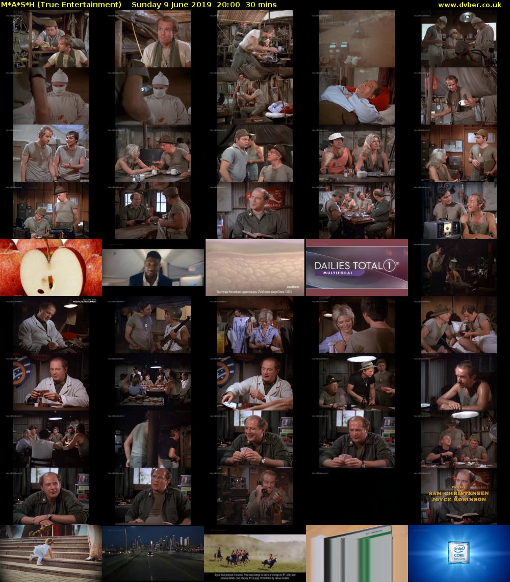 M*A*S*H (True Entertainment) Sunday 9 June 2019 20:00 - 20:30