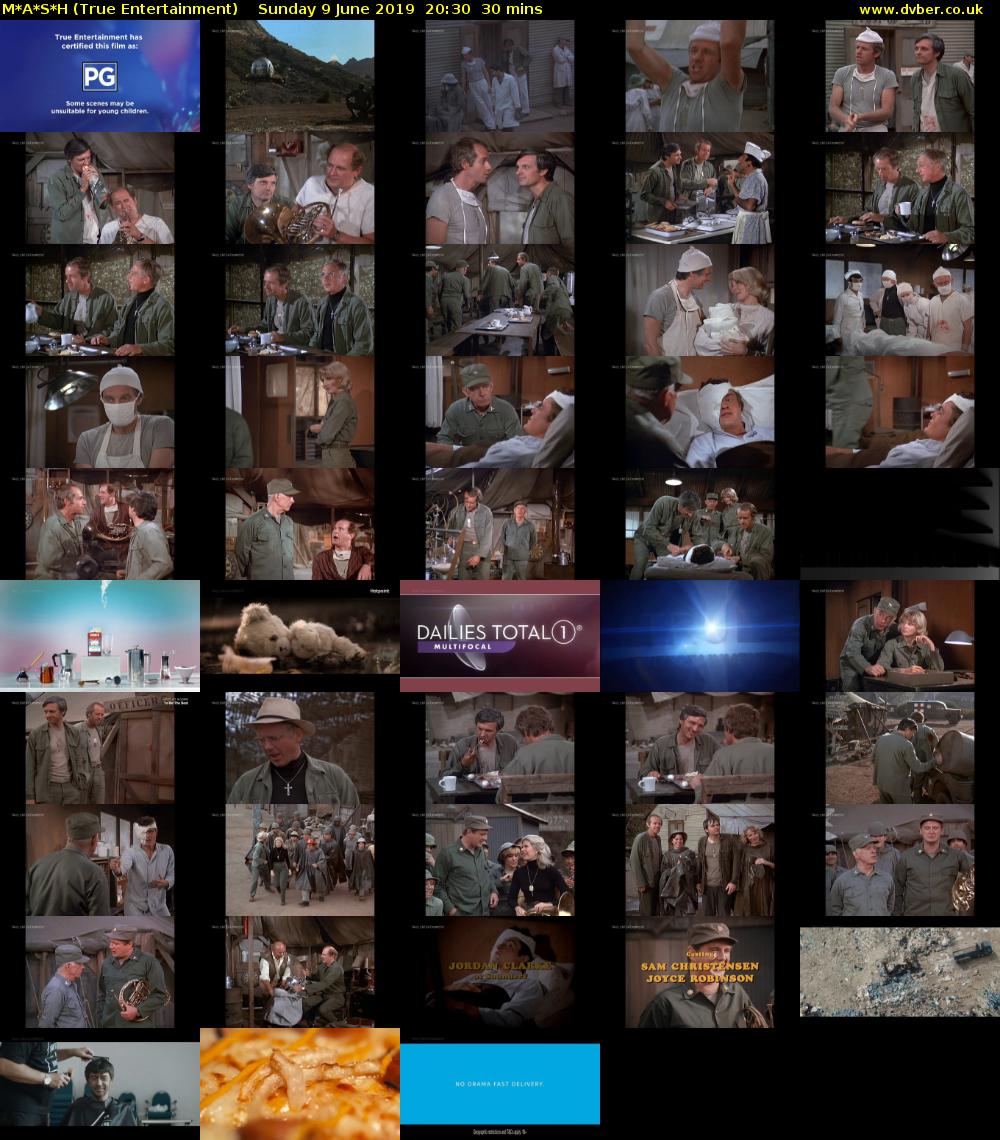 M*A*S*H (True Entertainment) Sunday 9 June 2019 20:30 - 21:00