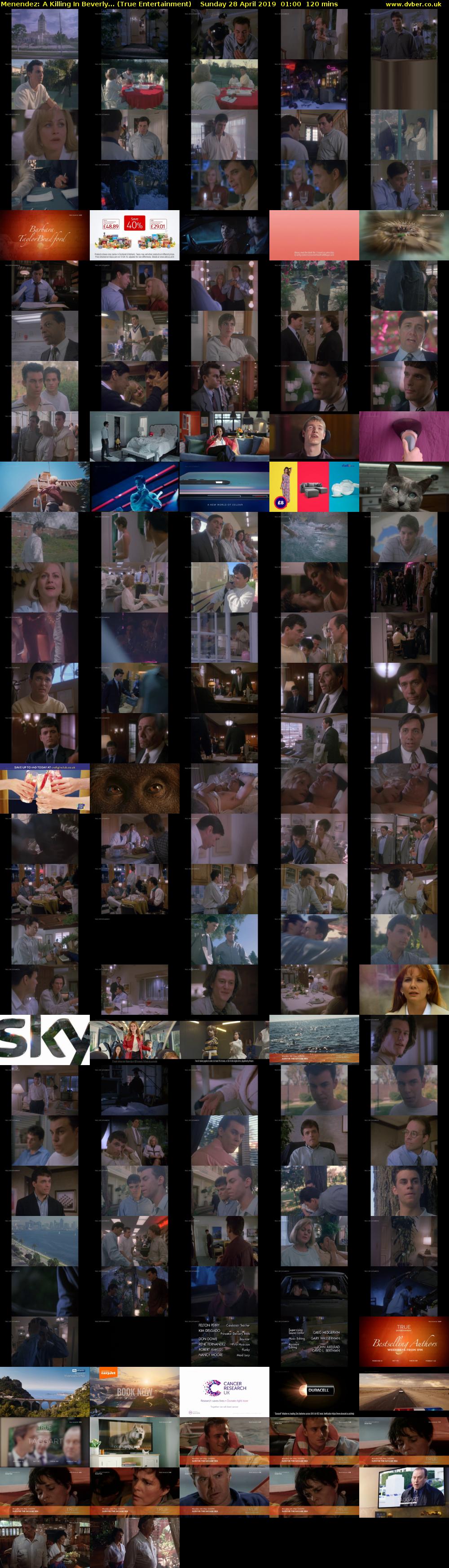 Menendez: A Killing In Beverly... (True Entertainment) Sunday 28 April 2019 01:00 - 03:00