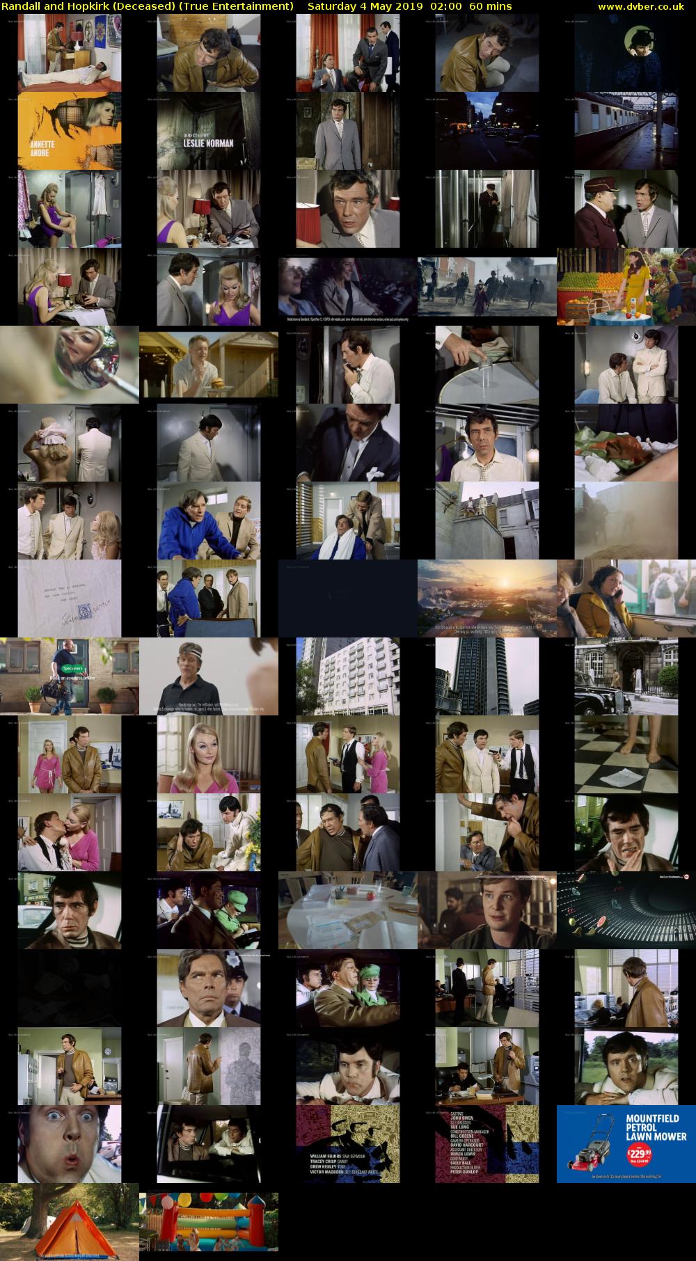 Randall and Hopkirk (Deceased) (True Entertainment) Saturday 4 May 2019 02:00 - 03:00
