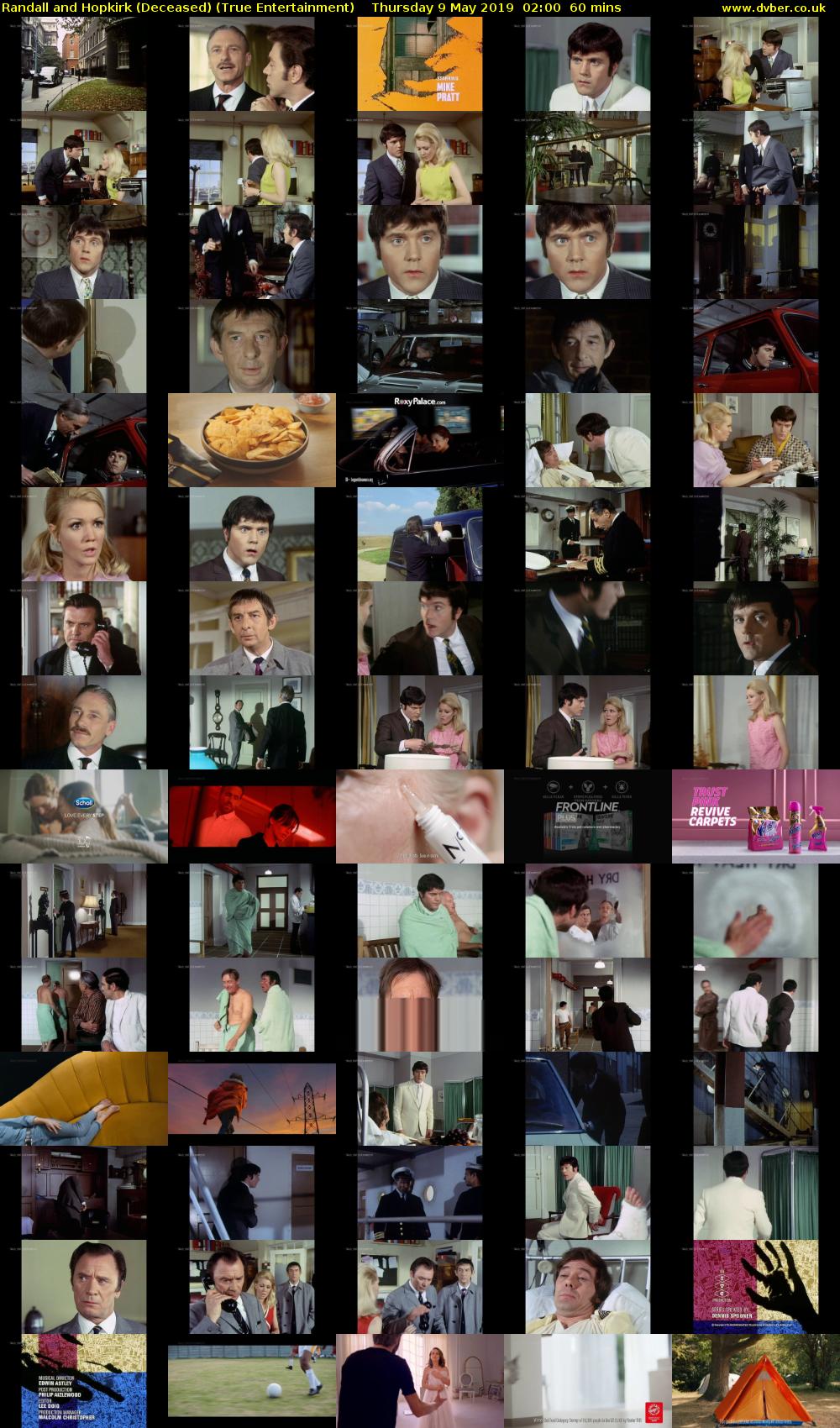 Randall and Hopkirk (Deceased) (True Entertainment) Thursday 9 May 2019 02:00 - 03:00