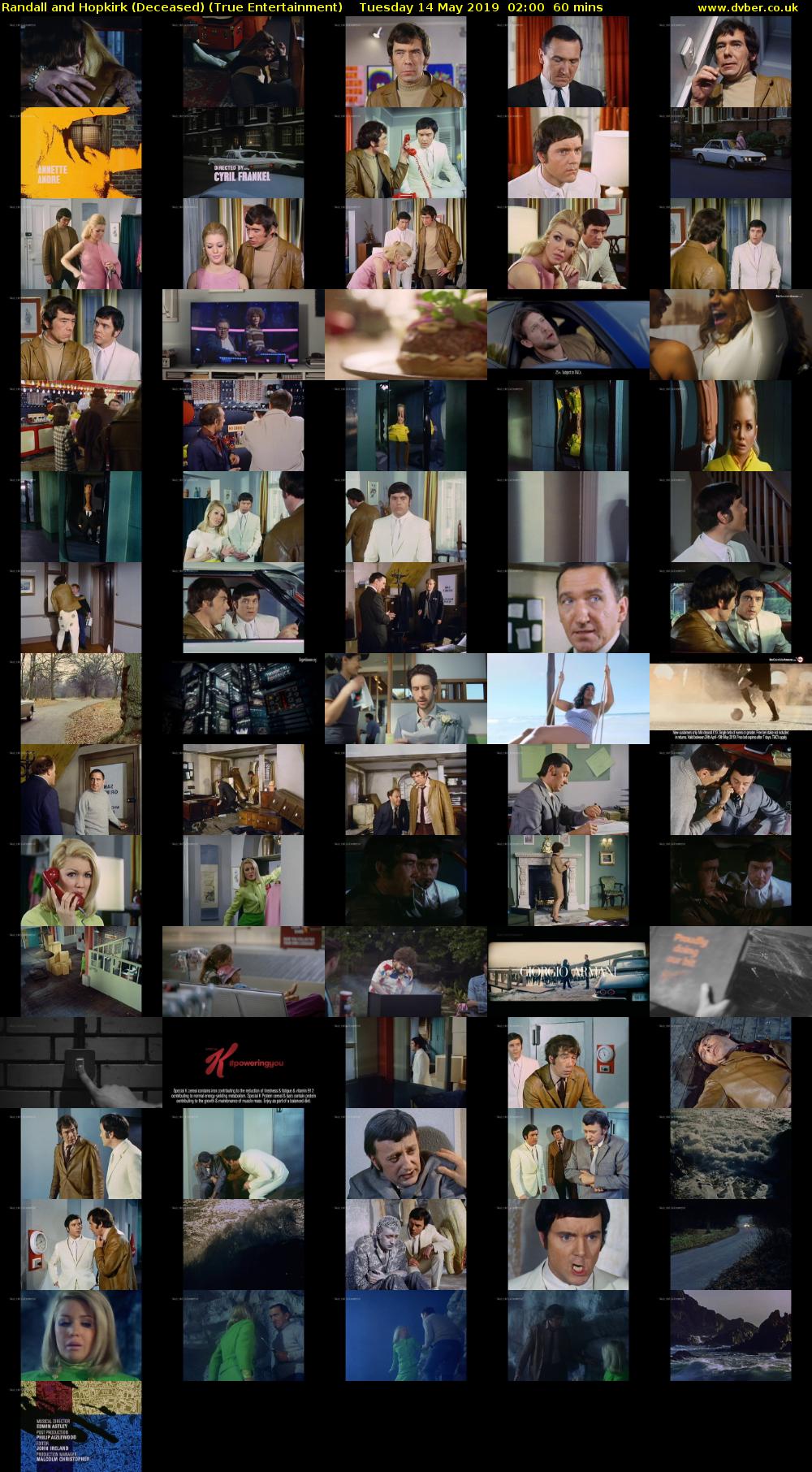 Randall and Hopkirk (Deceased) (True Entertainment) Tuesday 14 May 2019 02:00 - 03:00
