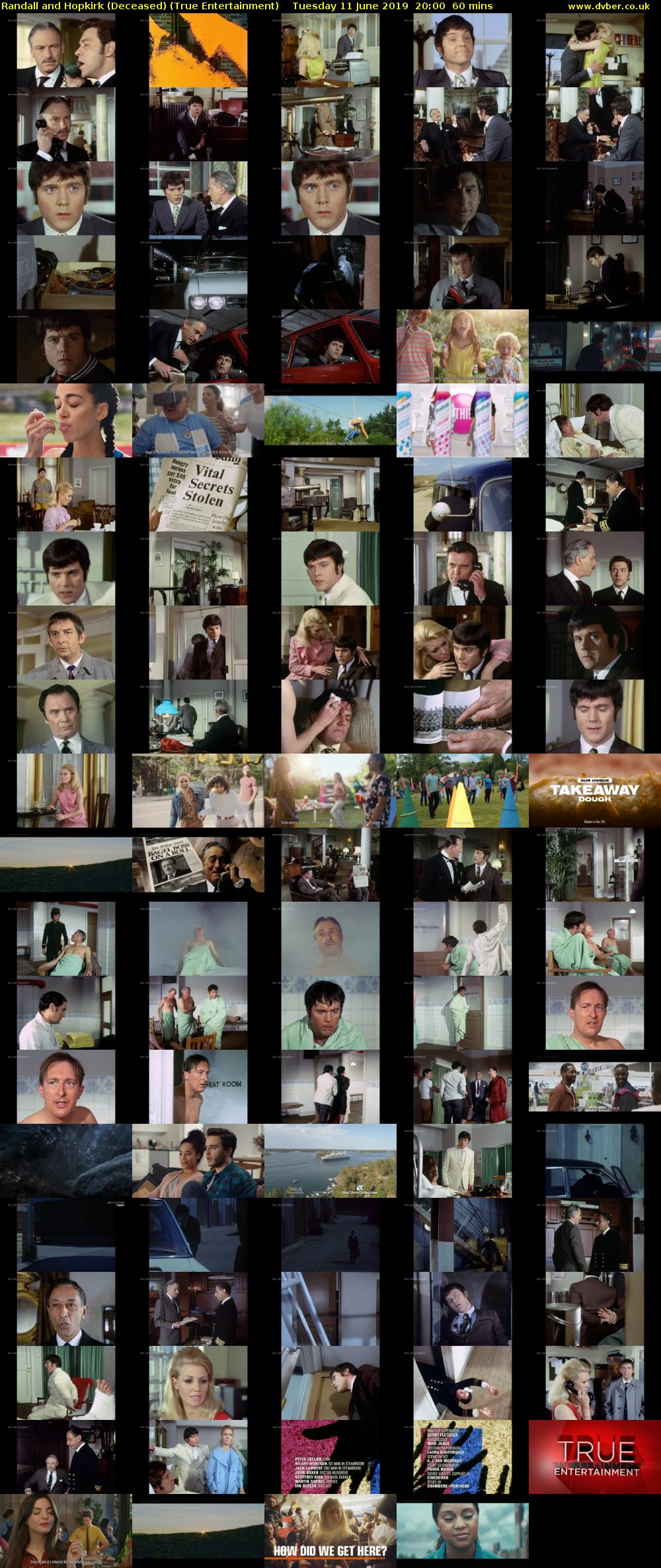 Randall and Hopkirk (Deceased) (True Entertainment) Tuesday 11 June 2019 20:00 - 21:00