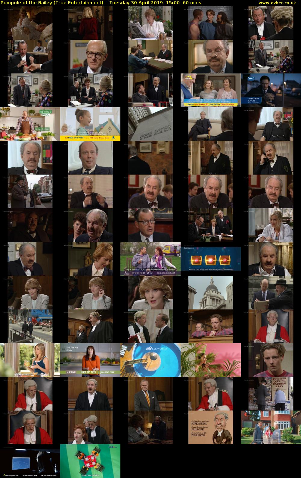 Rumpole of the Bailey (True Entertainment) Tuesday 30 April 2019 15:00 - 16:00