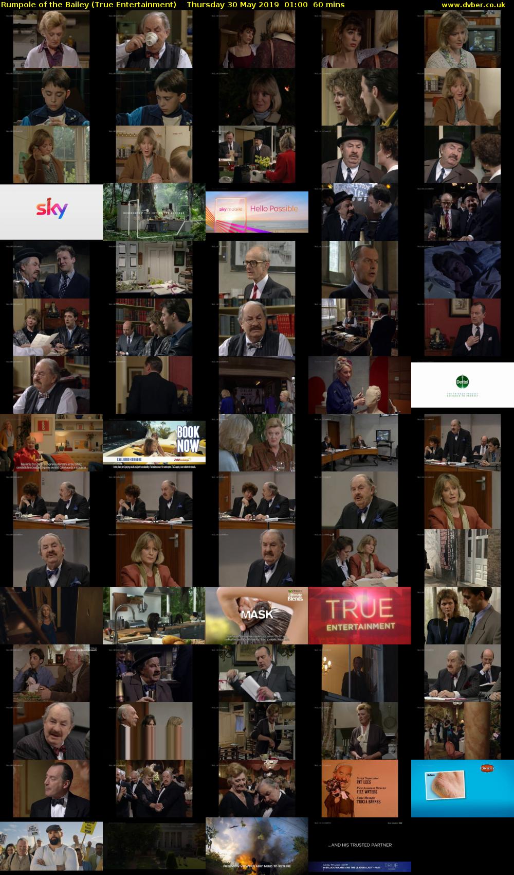 Rumpole of the Bailey (True Entertainment) Thursday 30 May 2019 01:00 - 02:00