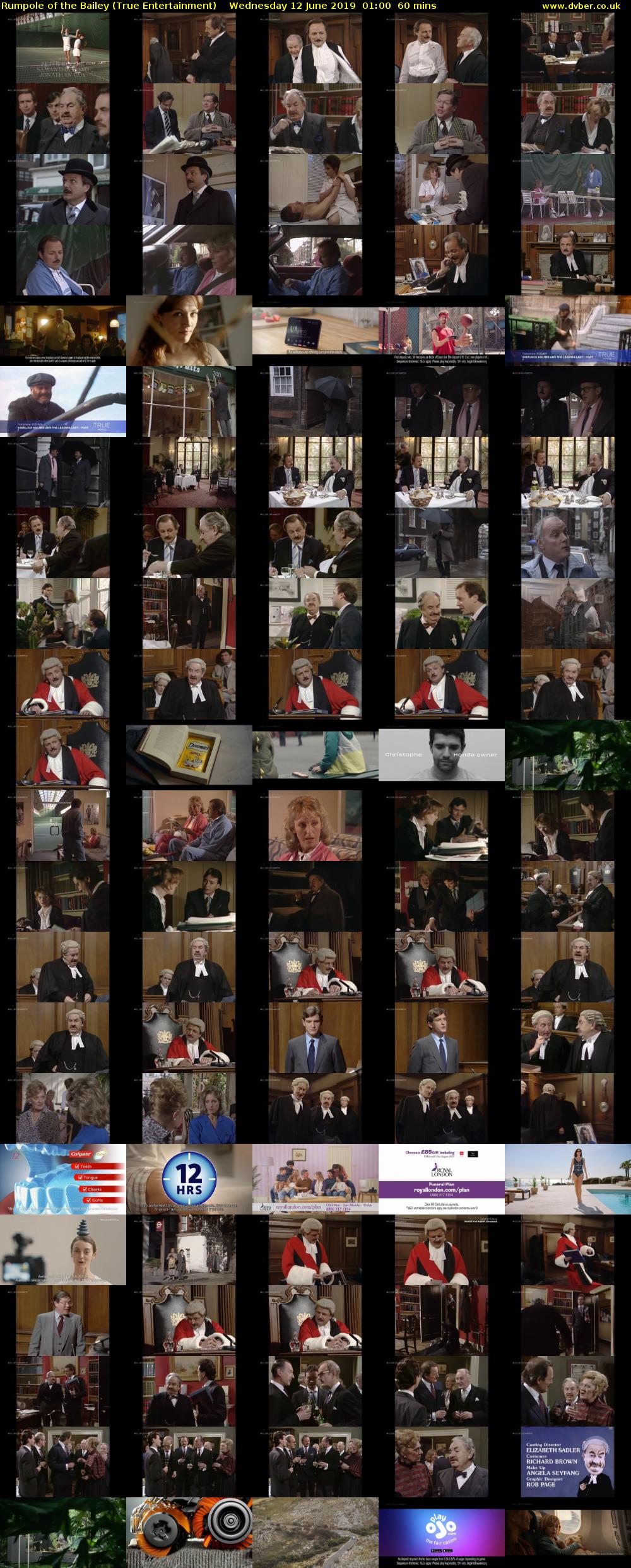 Rumpole of the Bailey (True Entertainment) Wednesday 12 June 2019 01:00 - 02:00