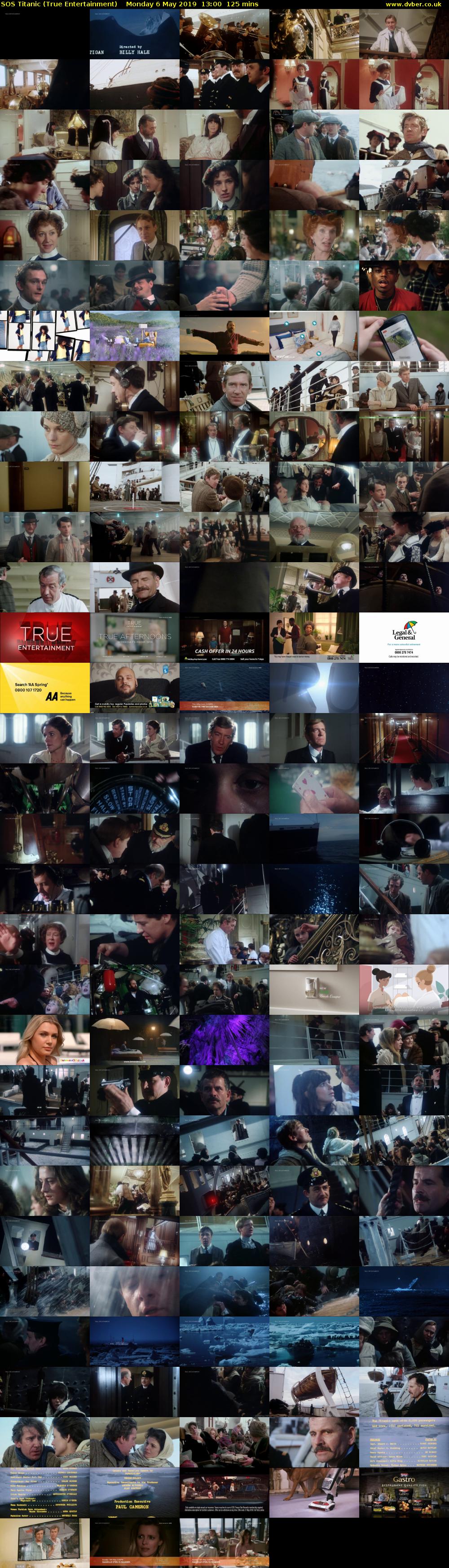 SOS Titanic (True Entertainment) Monday 6 May 2019 13:00 - 15:05