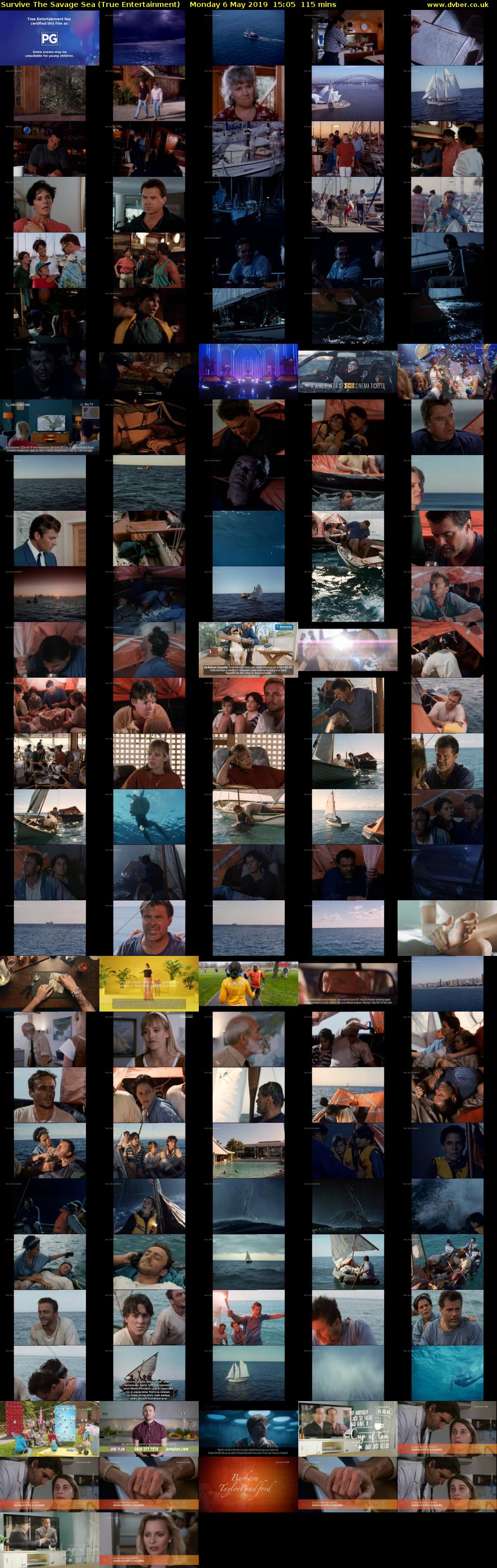 Survive The Savage Sea (True Entertainment) Monday 6 May 2019 15:05 - 17:00