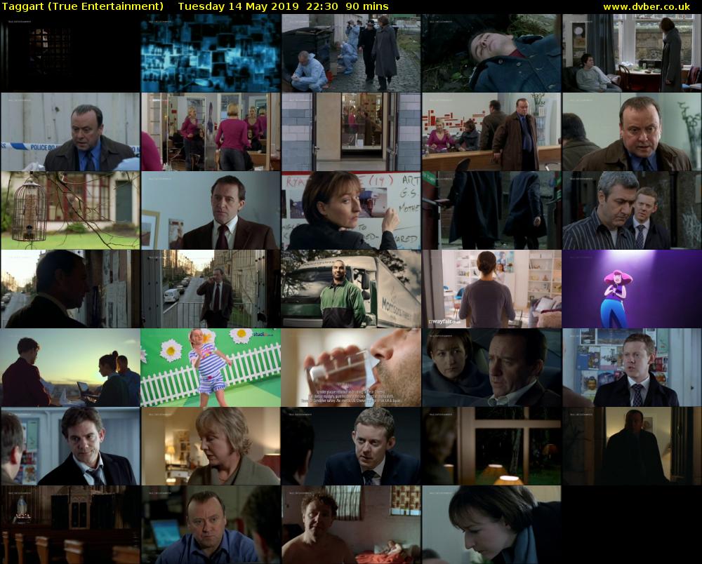 Taggart (True Entertainment) Tuesday 14 May 2019 22:30 - 00:00