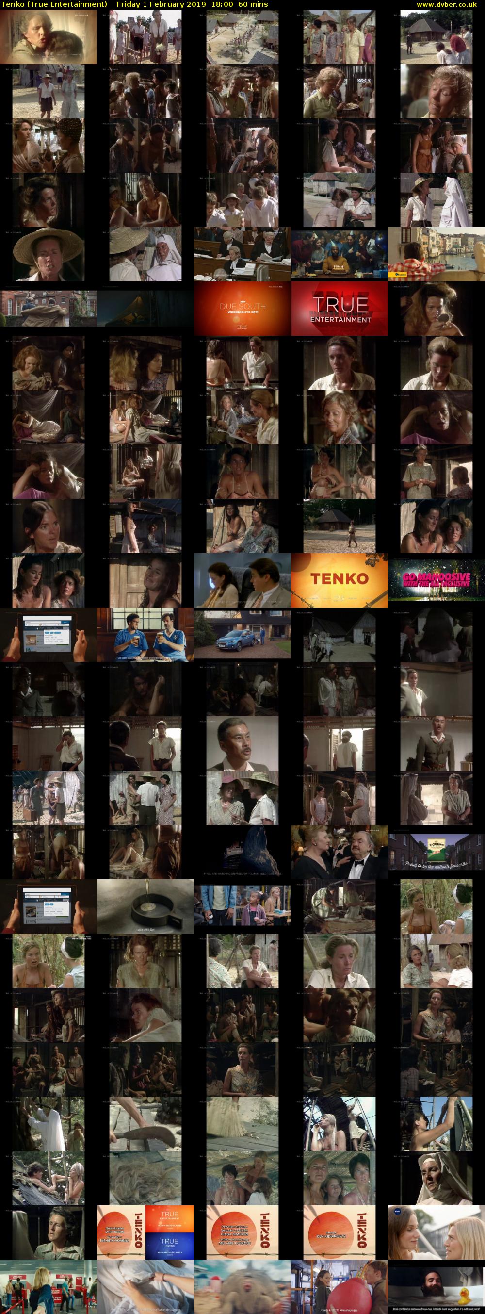 Tenko (True Entertainment) Friday 1 February 2019 18:00 - 19:00