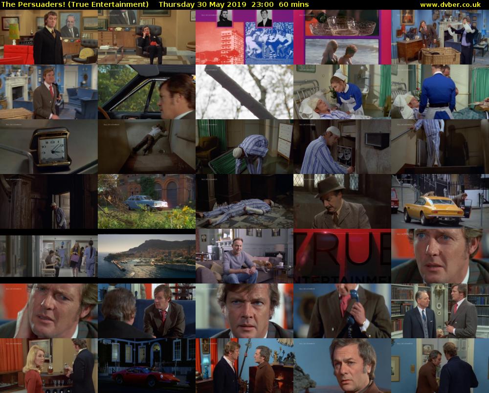 The Persuaders! (True Entertainment) Thursday 30 May 2019 23:00 - 00:00
