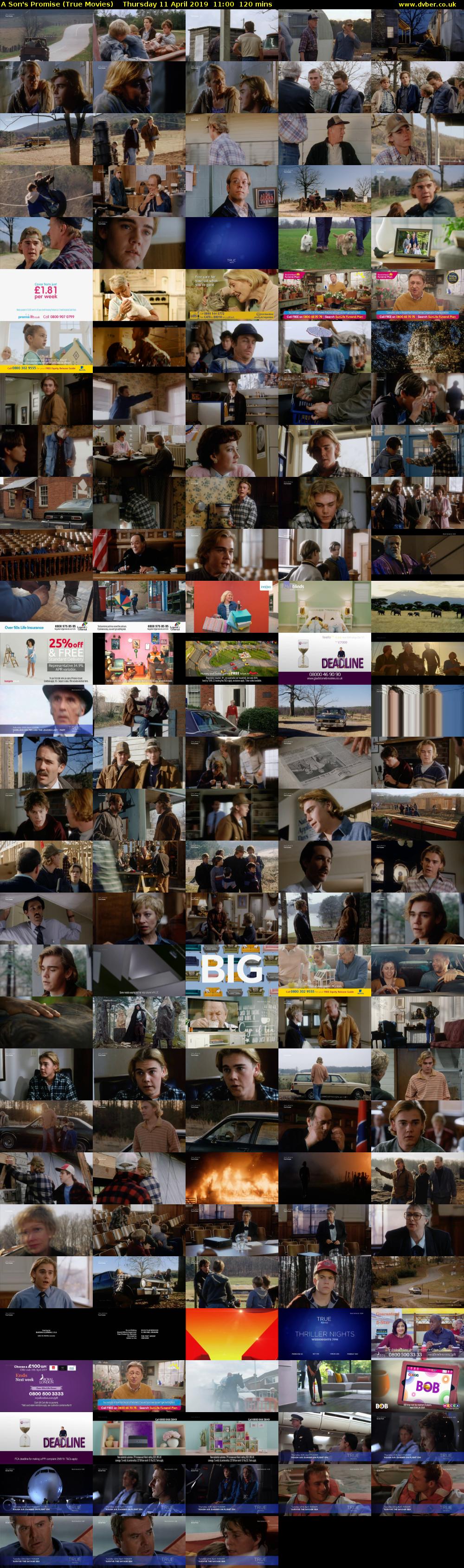 A Son's Promise (True Movies) Thursday 11 April 2019 11:00 - 13:00