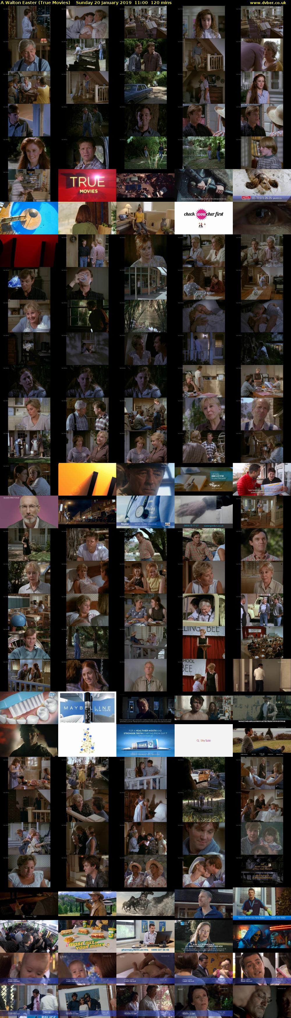 A Walton Easter (True Movies) Sunday 20 January 2019 11:00 - 13:00