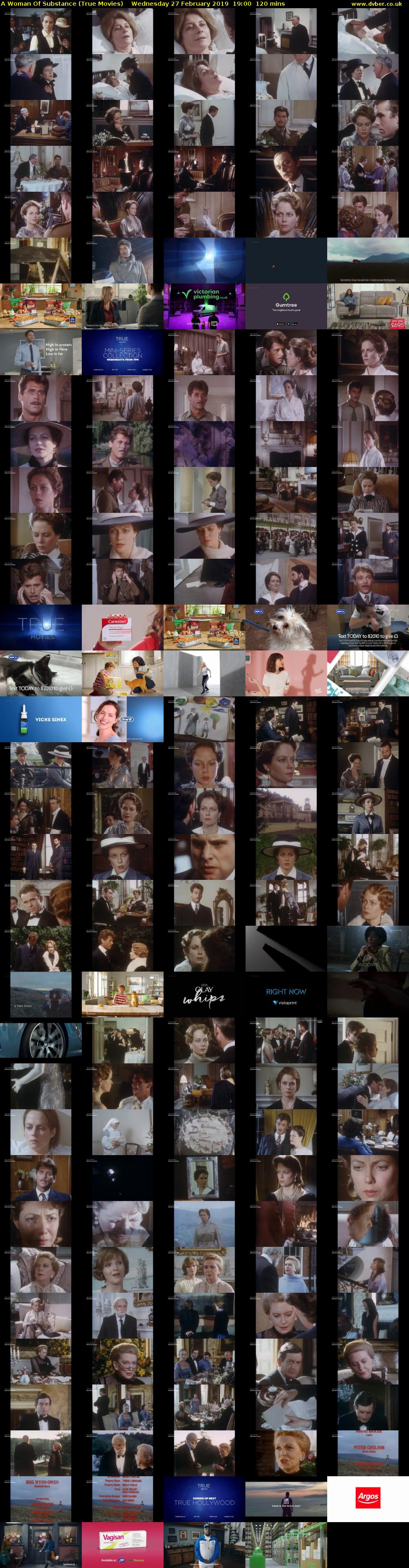 A Woman Of Substance (True Movies) Wednesday 27 February 2019 19:00 - 21:00