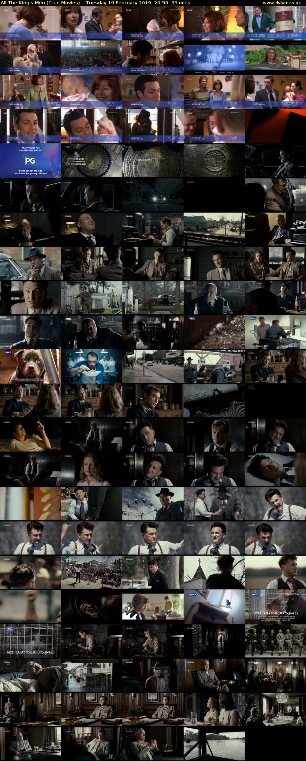 All The King's Men (True Movies) Tuesday 19 February 2019 20:50 - 21:45
