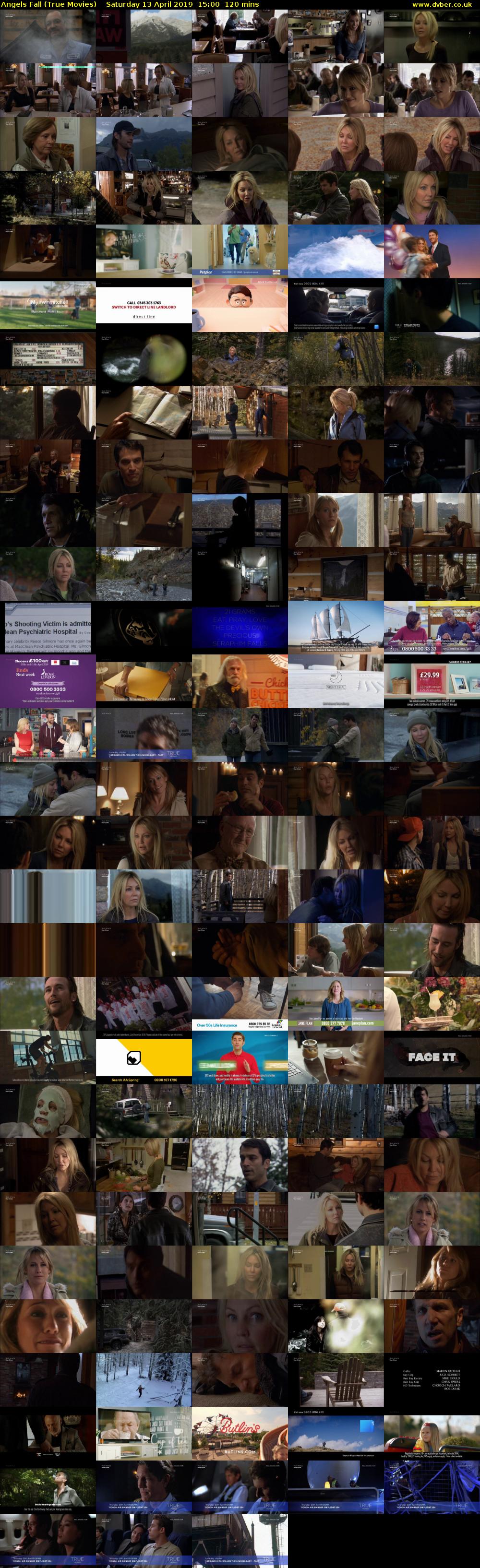 Angels Fall (True Movies) Saturday 13 April 2019 15:00 - 17:00