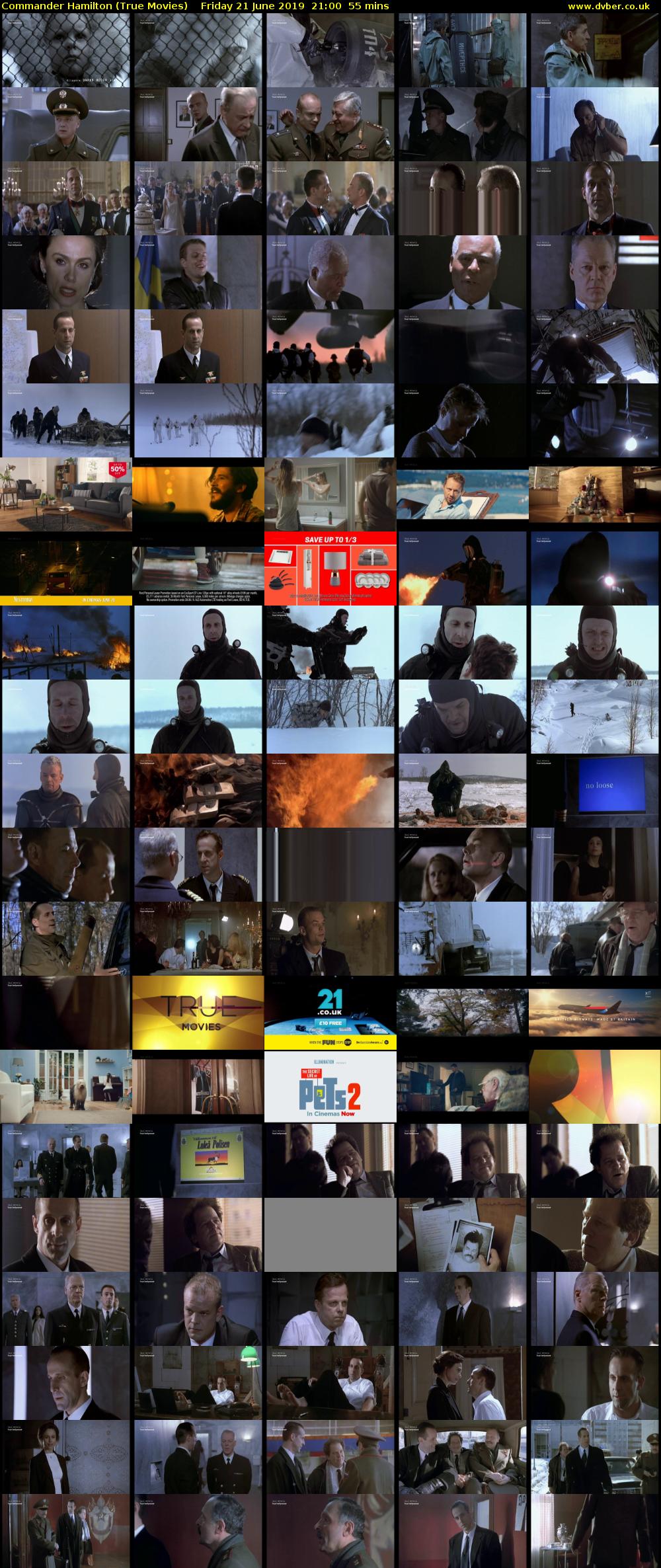 Commander Hamilton (True Movies) Friday 21 June 2019 21:00 - 21:55