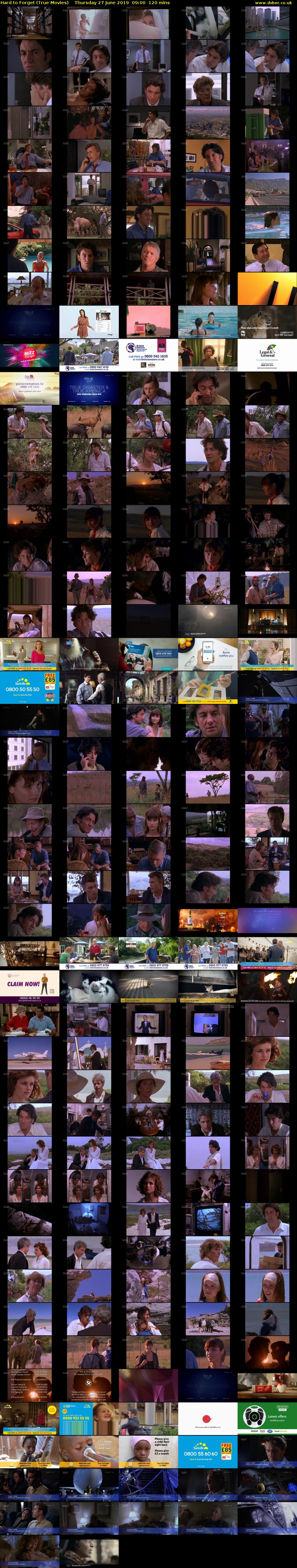 Hard to Forget (True Movies) Thursday 27 June 2019 09:00 - 11:00