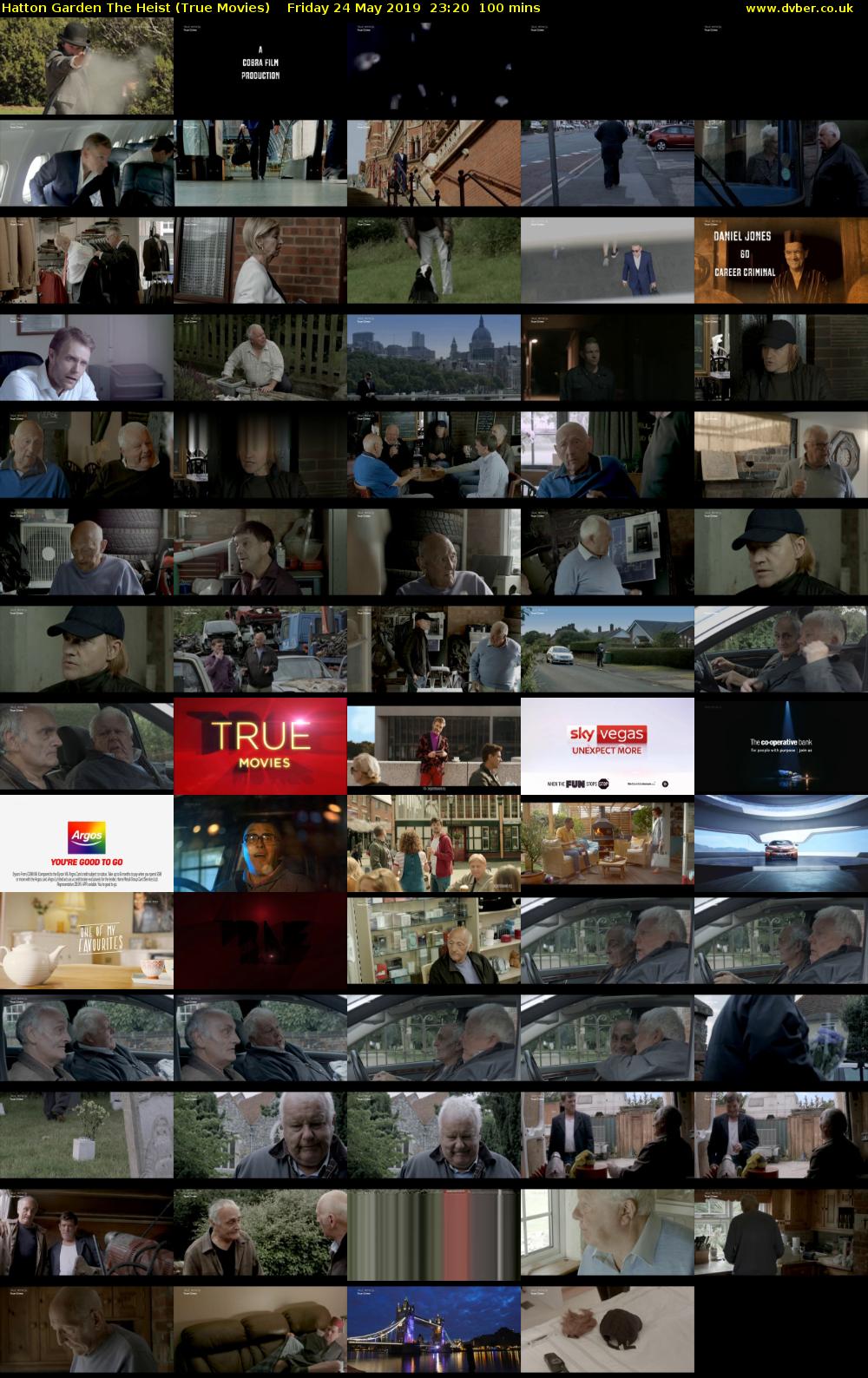 Hatton Garden The Heist (True Movies) Friday 24 May 2019 23:20 - 01:00