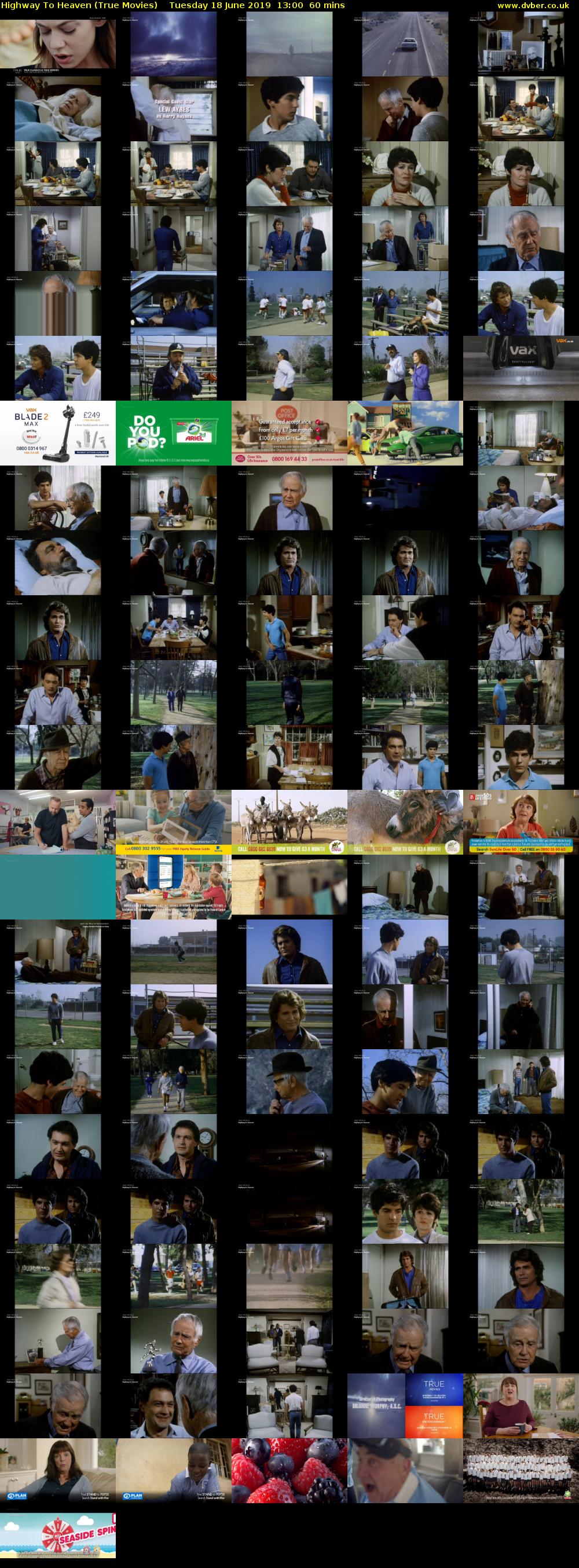 Highway To Heaven (True Movies) Tuesday 18 June 2019 13:00 - 14:00