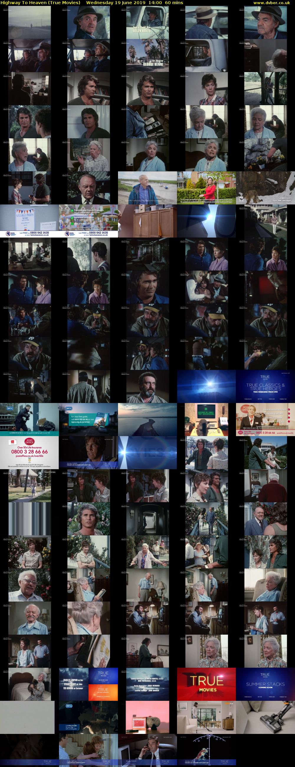 Highway To Heaven (True Movies) Wednesday 19 June 2019 14:00 - 15:00