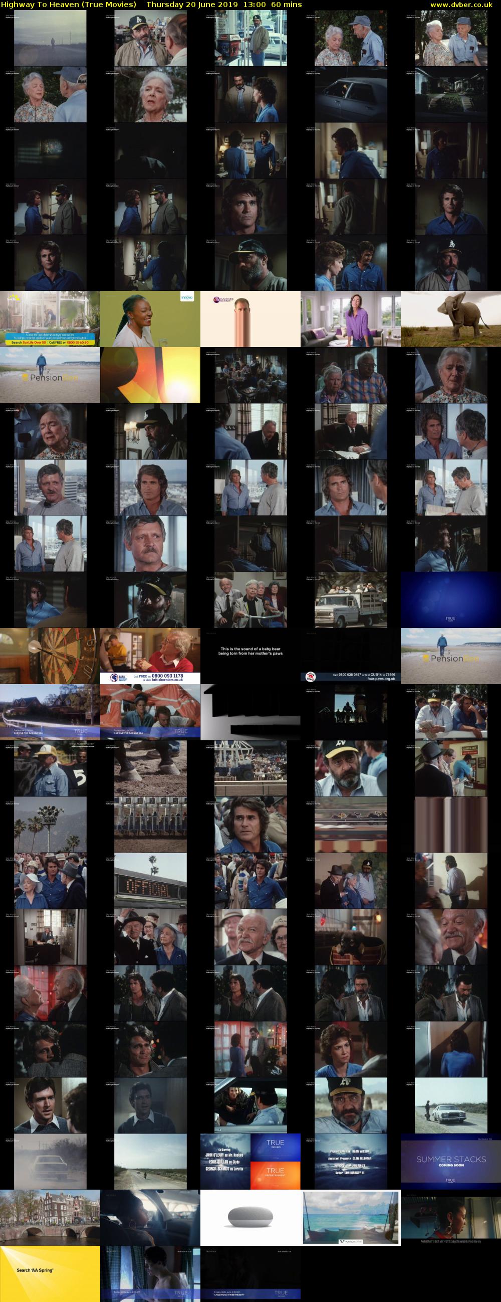 Highway To Heaven (True Movies) Thursday 20 June 2019 13:00 - 14:00