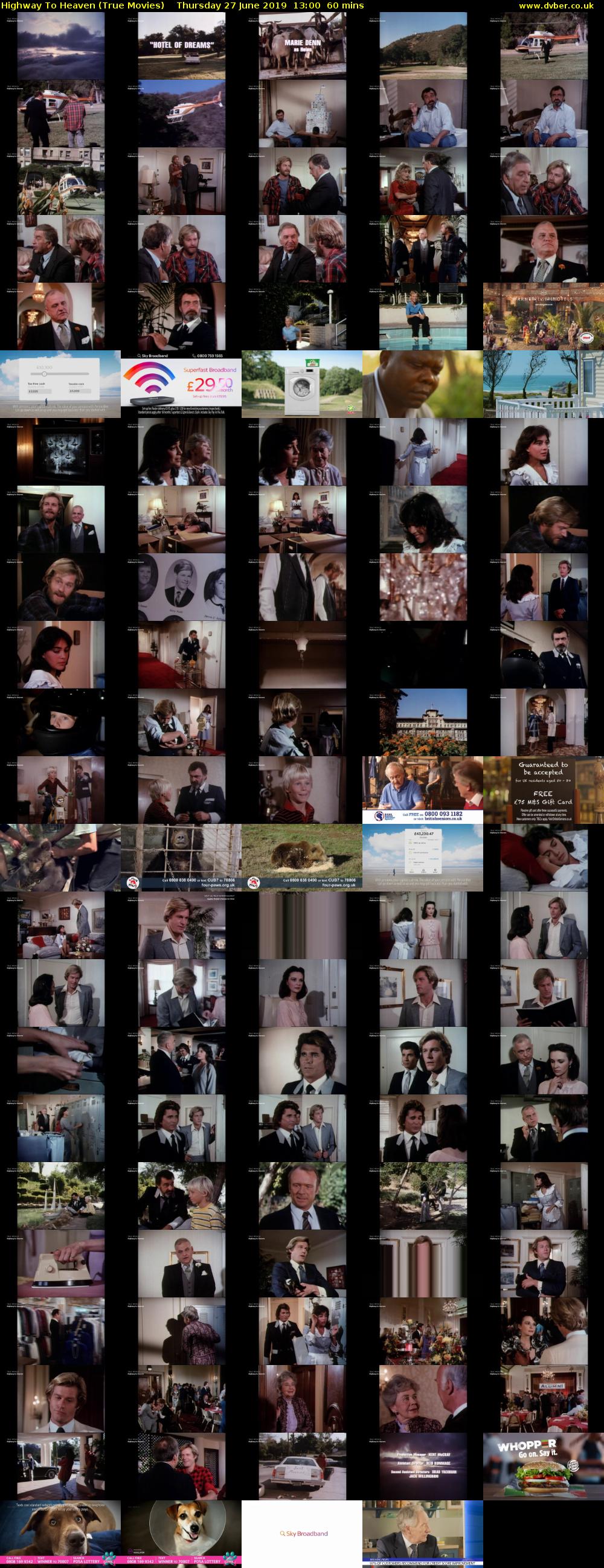 Highway To Heaven (True Movies) Thursday 27 June 2019 13:00 - 14:00
