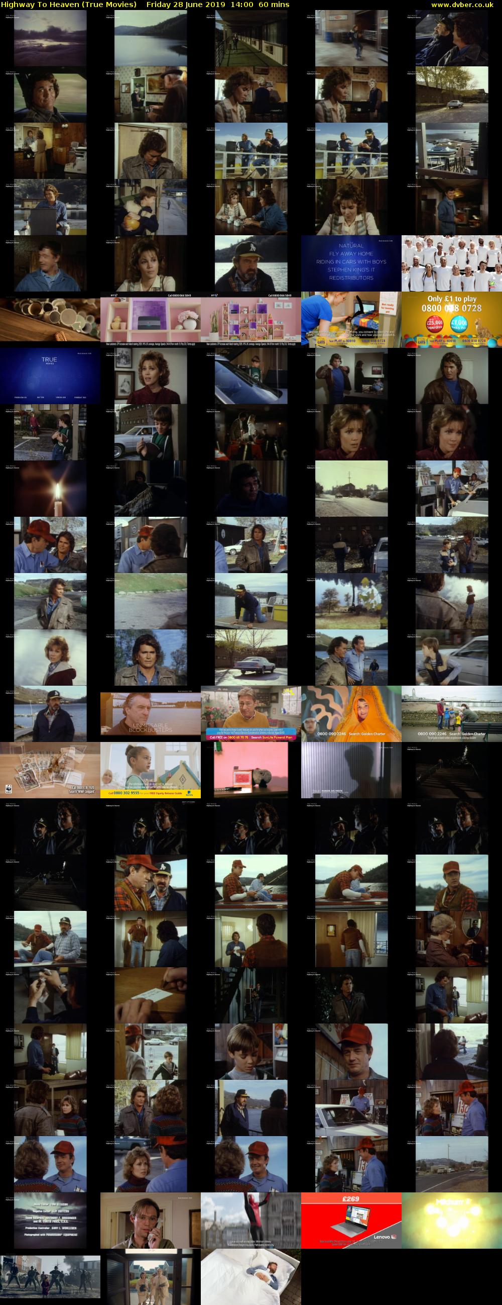 Highway To Heaven (True Movies) Friday 28 June 2019 14:00 - 15:00