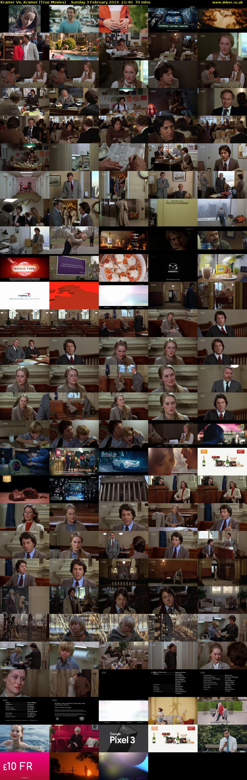 Kramer Vs. Kramer (True Movies) Sunday 3 February 2019 21:40 - 22:50