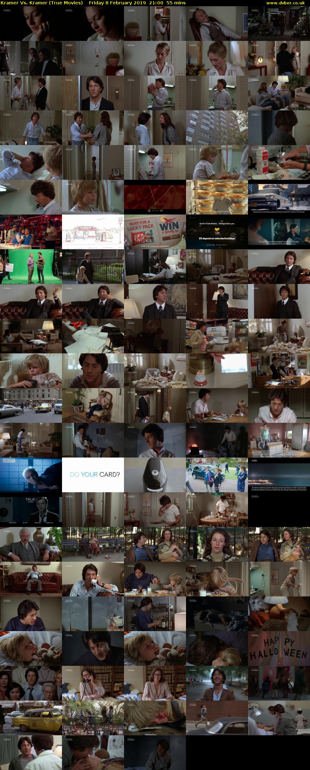 Kramer Vs. Kramer (True Movies) Friday 8 February 2019 21:00 - 21:55