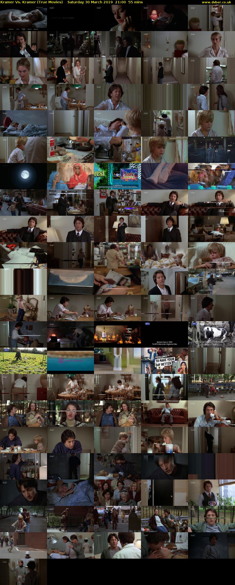 Kramer Vs. Kramer (True Movies) Saturday 30 March 2019 21:00 - 21:55