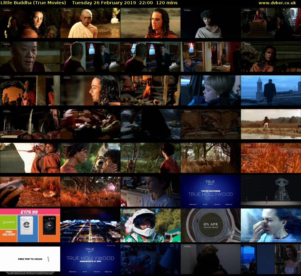 Little Buddha (True Movies) Tuesday 26 February 2019 22:00 - 00:00