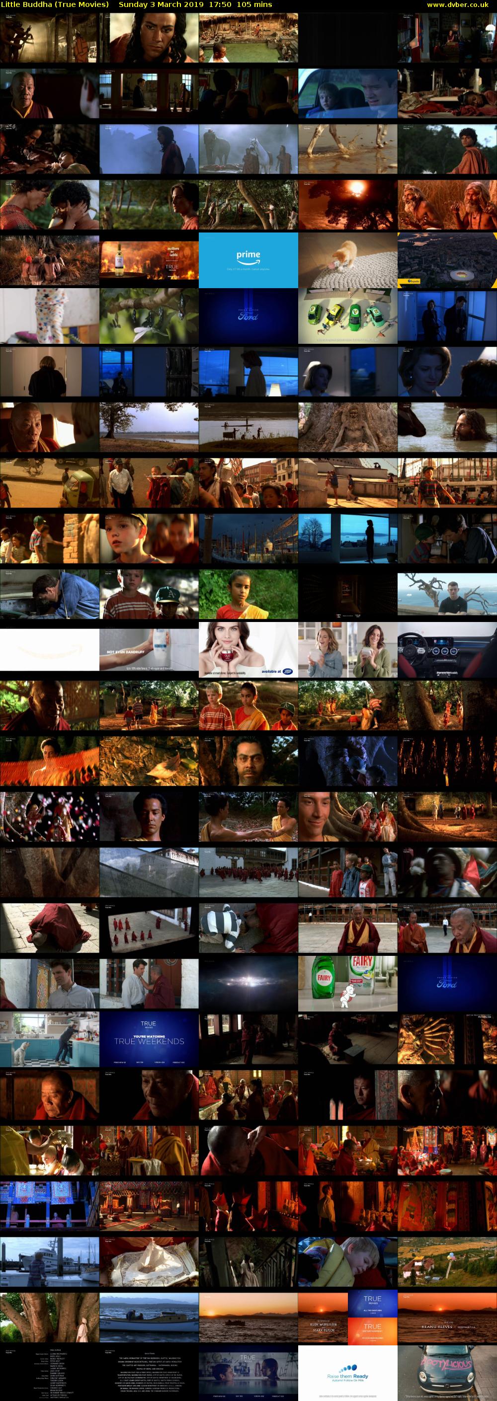 Little Buddha (True Movies) Sunday 3 March 2019 17:50 - 19:35
