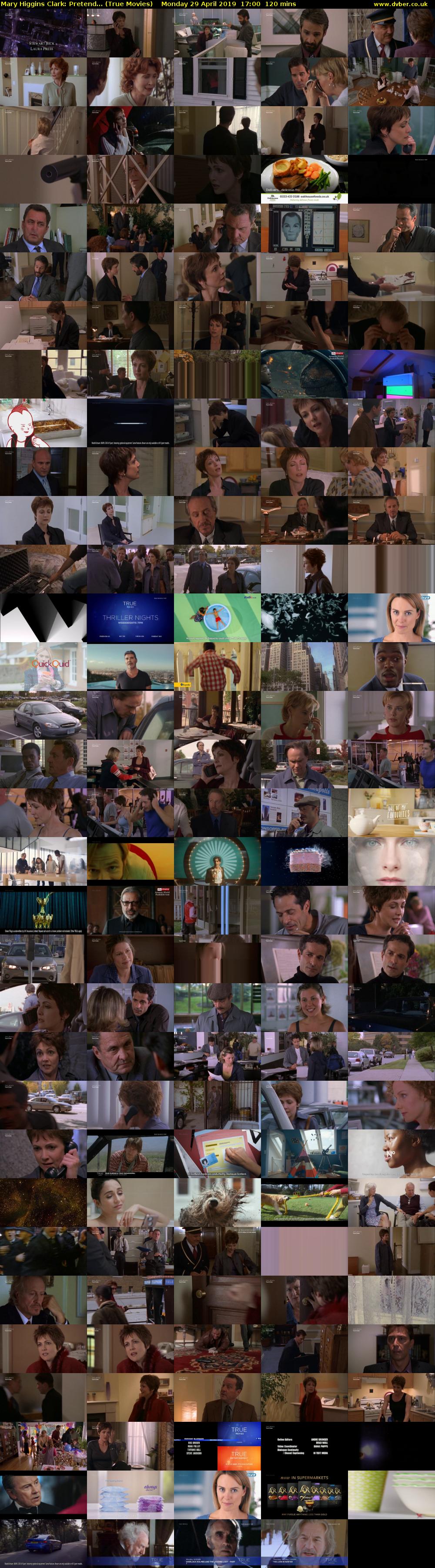 Mary Higgins Clark: Pretend... (True Movies) Monday 29 April 2019 17:00 - 19:00