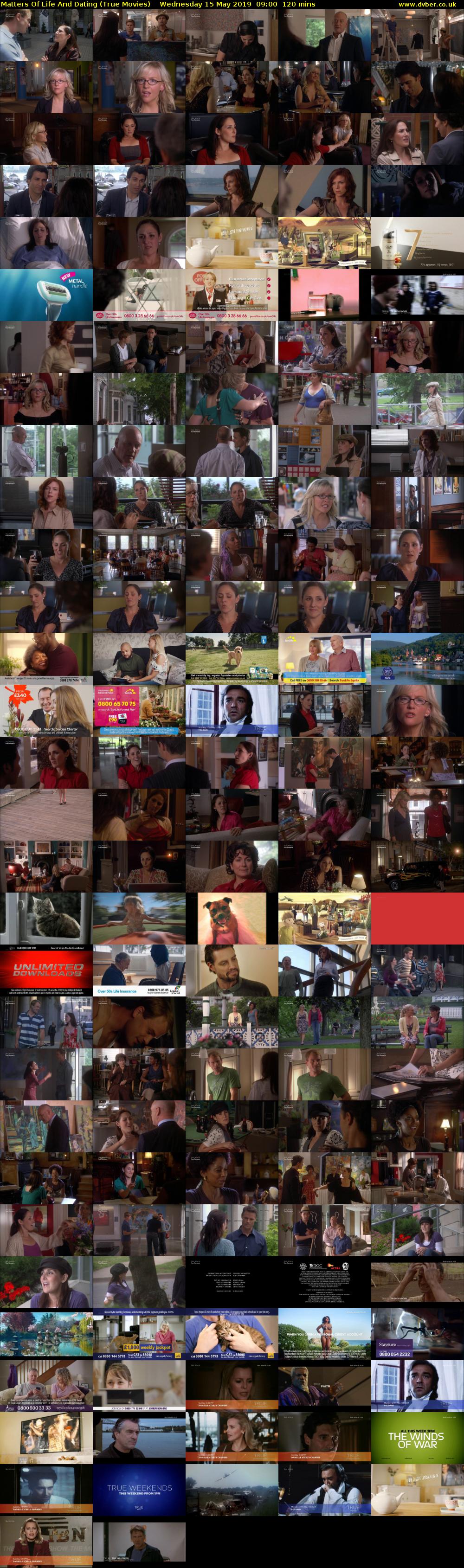 Matters Of Life And Dating (True Movies) Wednesday 15 May 2019 09:00 - 11:00