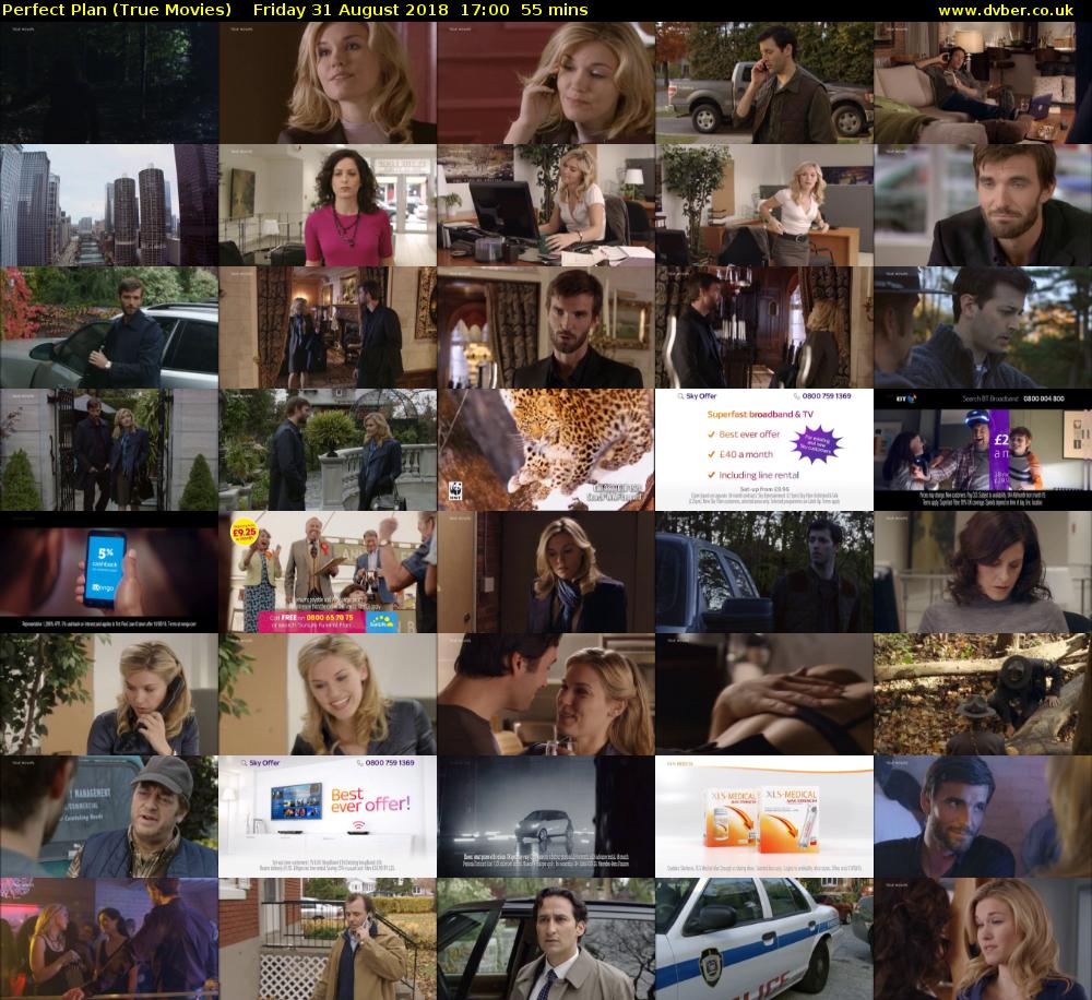 Perfect Plan (True Movies) Friday 31 August 2018 17:00 - 17:55