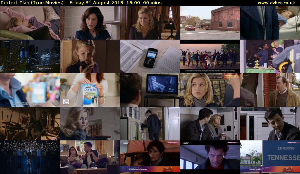 Perfect Plan (True Movies) Friday 31 August 2018 18:00 - 19:00