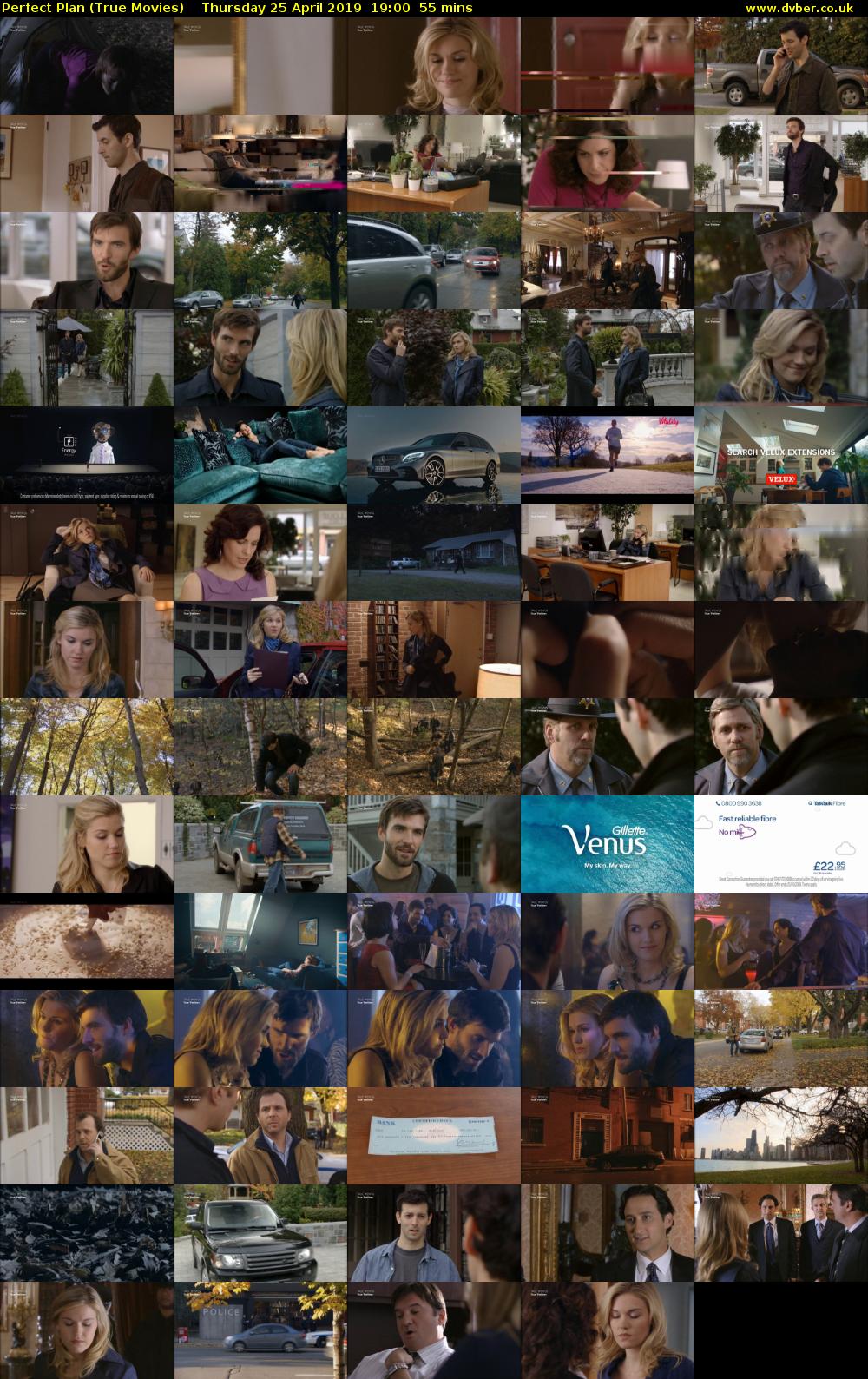 Perfect Plan (True Movies) Thursday 25 April 2019 19:00 - 19:55