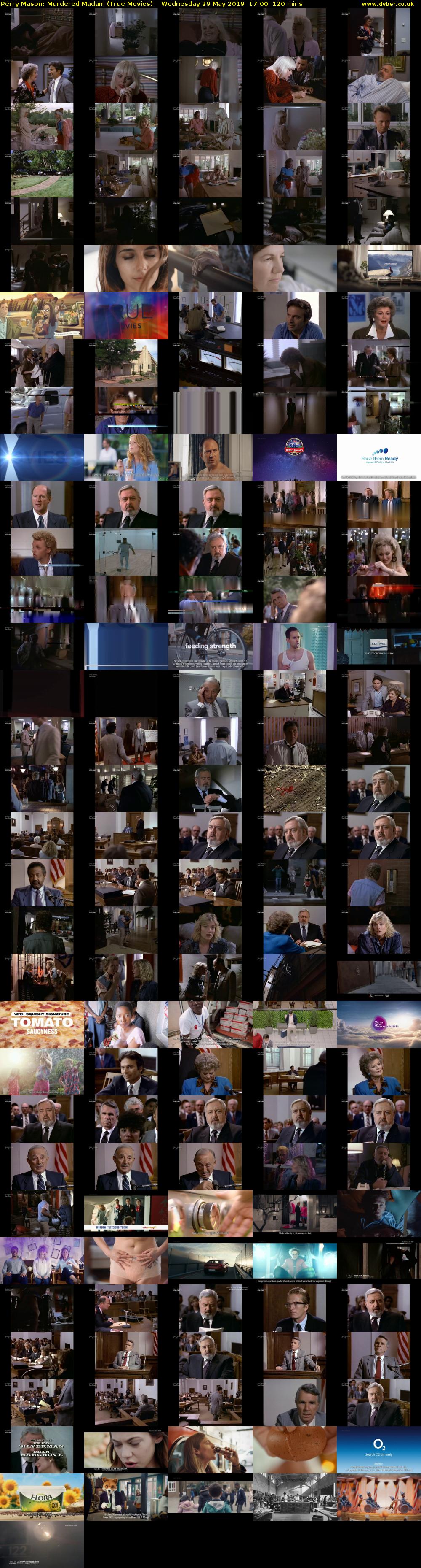 Perry Mason: Murdered Madam (True Movies) Wednesday 29 May 2019 17:00 - 19:00