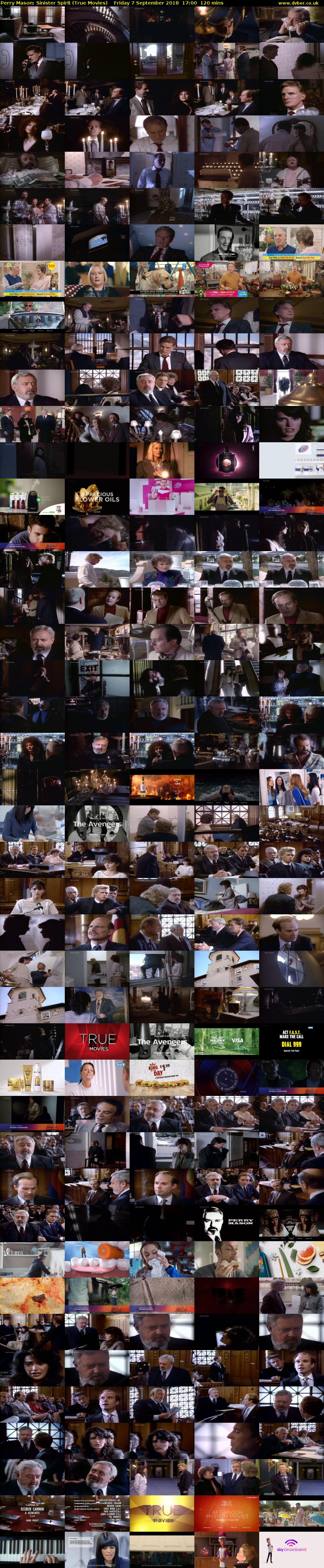 Perry Mason: Sinister Spirit (True Movies) Friday 7 September 2018 17:00 - 19:00