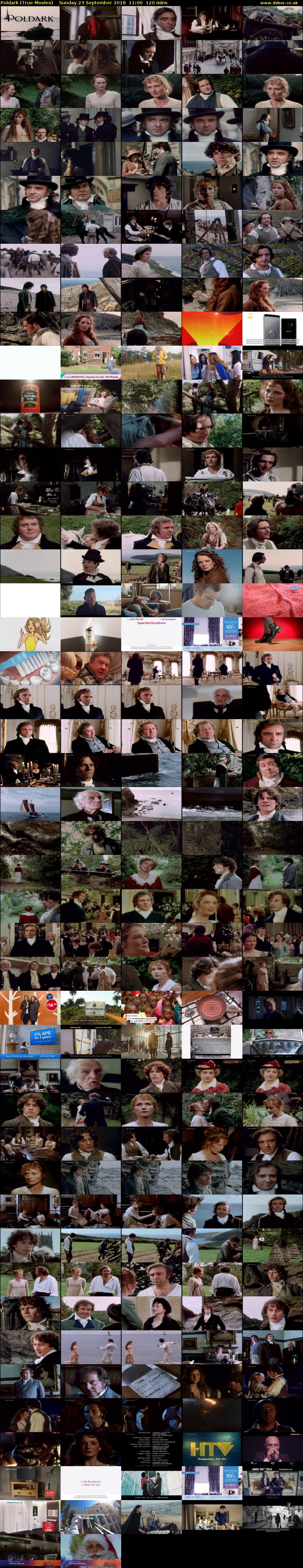 Poldark (True Movies) Sunday 23 September 2018 11:00 - 13:00
