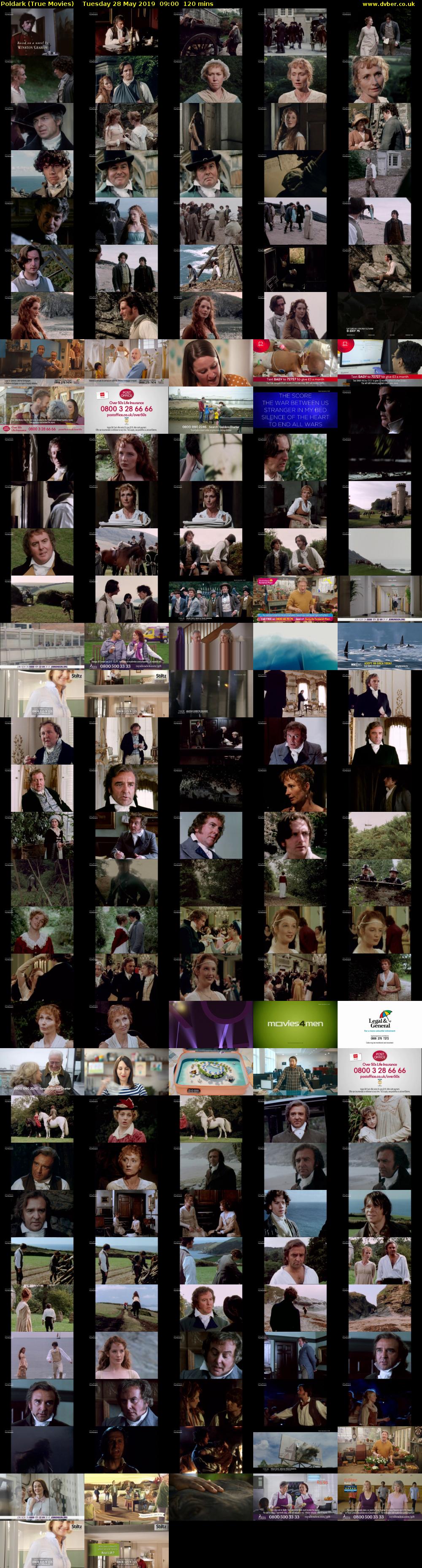 Poldark (True Movies) Tuesday 28 May 2019 09:00 - 11:00