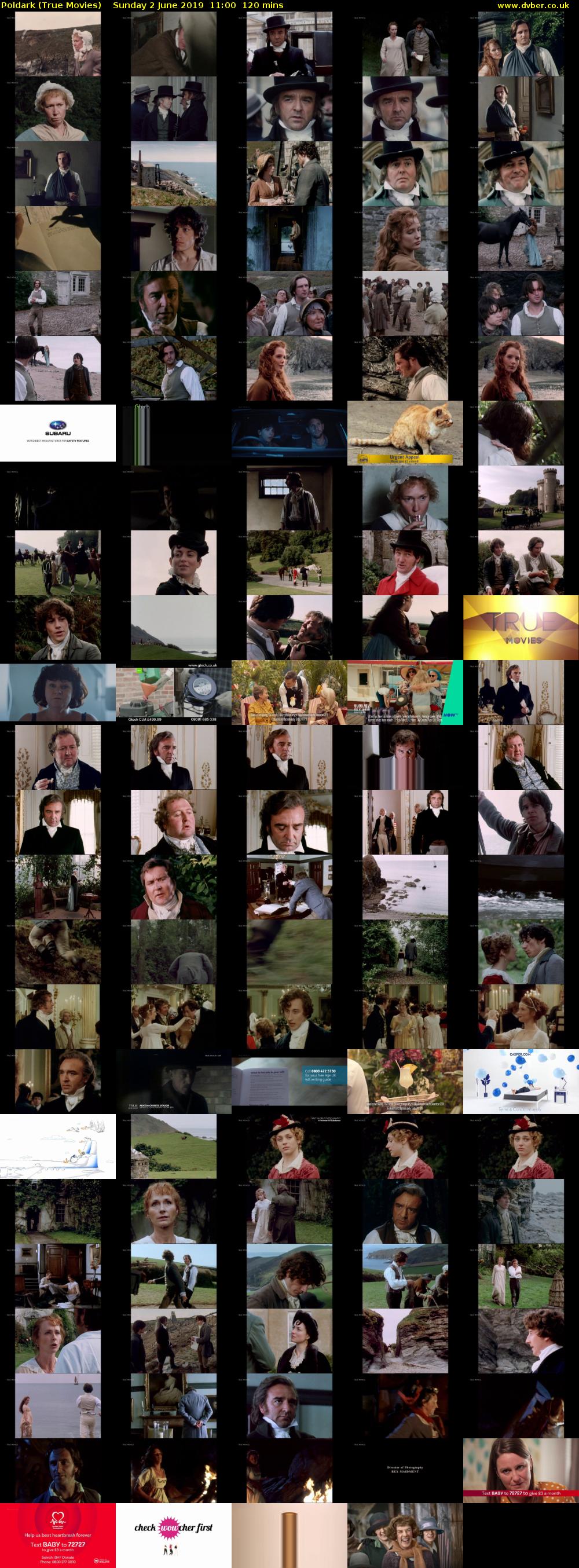 Poldark (True Movies) Sunday 2 June 2019 11:00 - 13:00