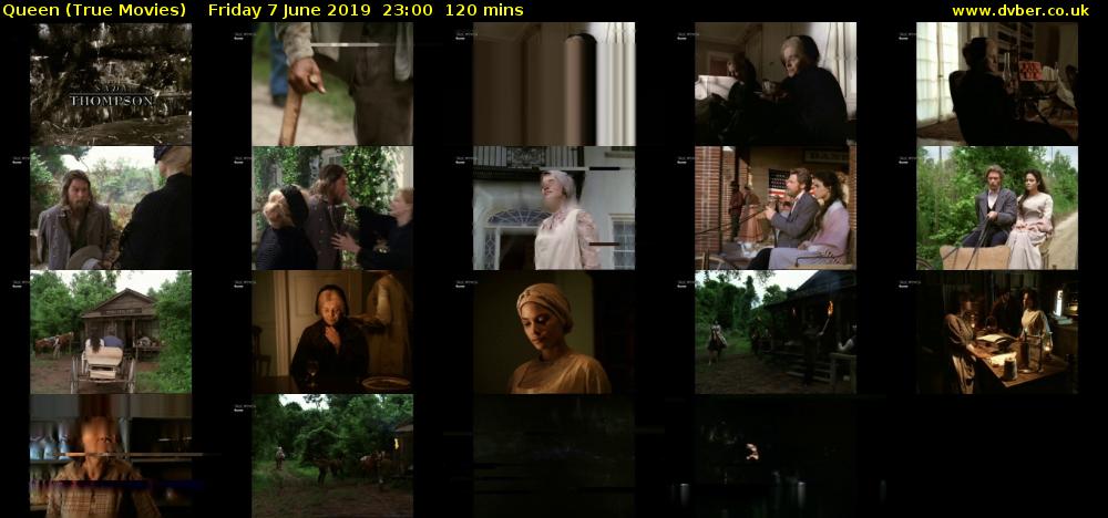 Queen (True Movies) Friday 7 June 2019 23:00 - 01:00