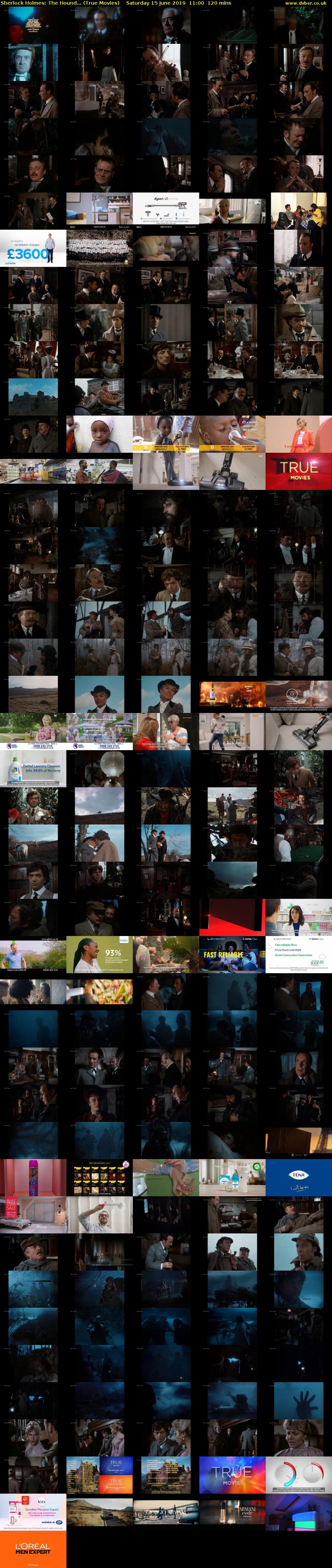 Sherlock Holmes: The Hound... (True Movies) Saturday 15 June 2019 11:00 - 13:00