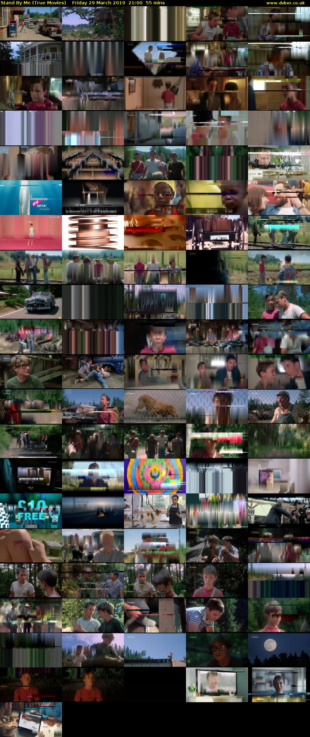 Stand By Me (True Movies) Friday 29 March 2019 21:00 - 21:55