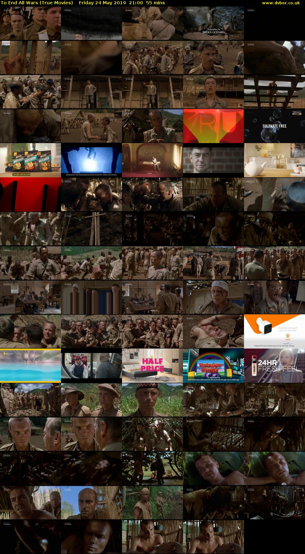 To End All Wars (True Movies) Friday 24 May 2019 21:00 - 21:55