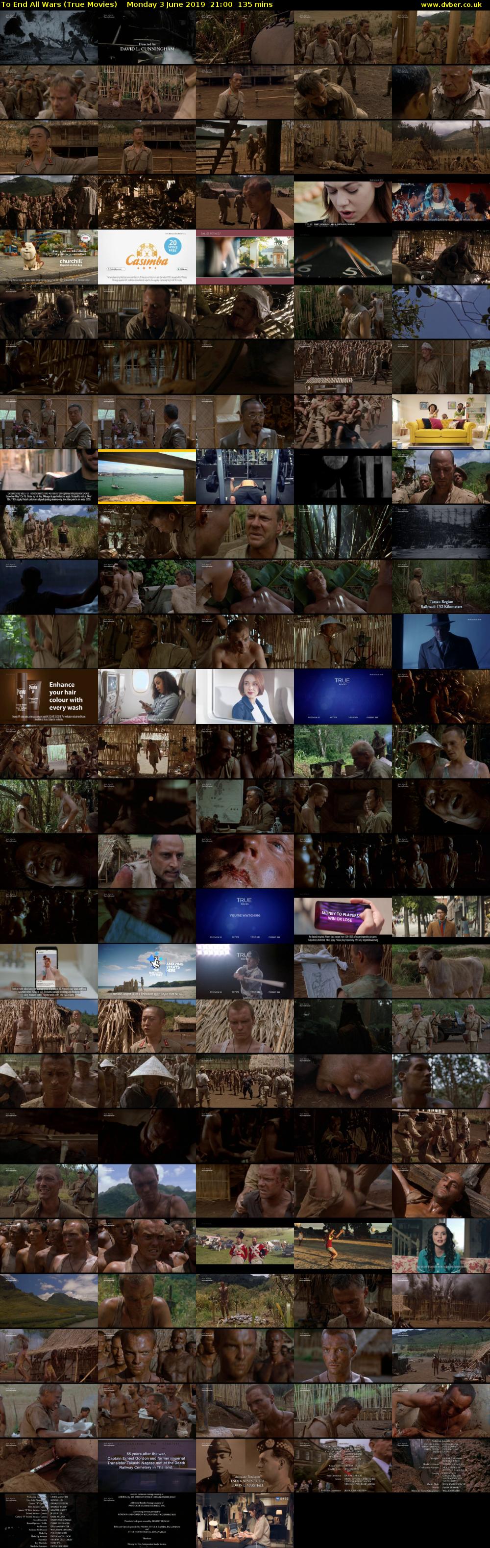 To End All Wars (True Movies) Monday 3 June 2019 21:00 - 23:15
