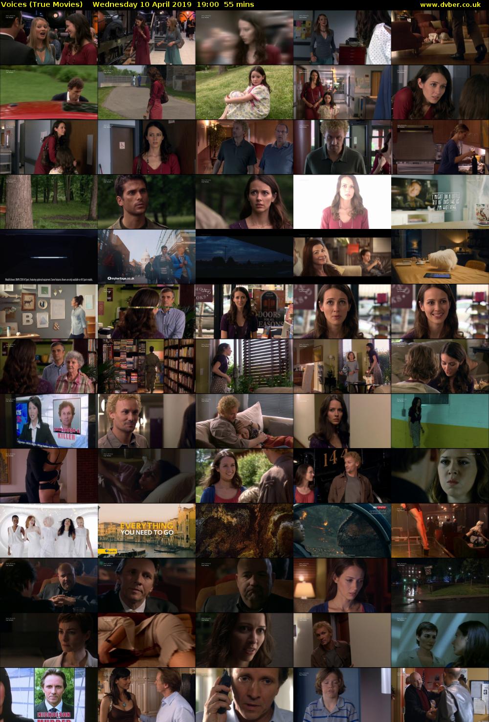 Voices (True Movies) Wednesday 10 April 2019 19:00 - 19:55