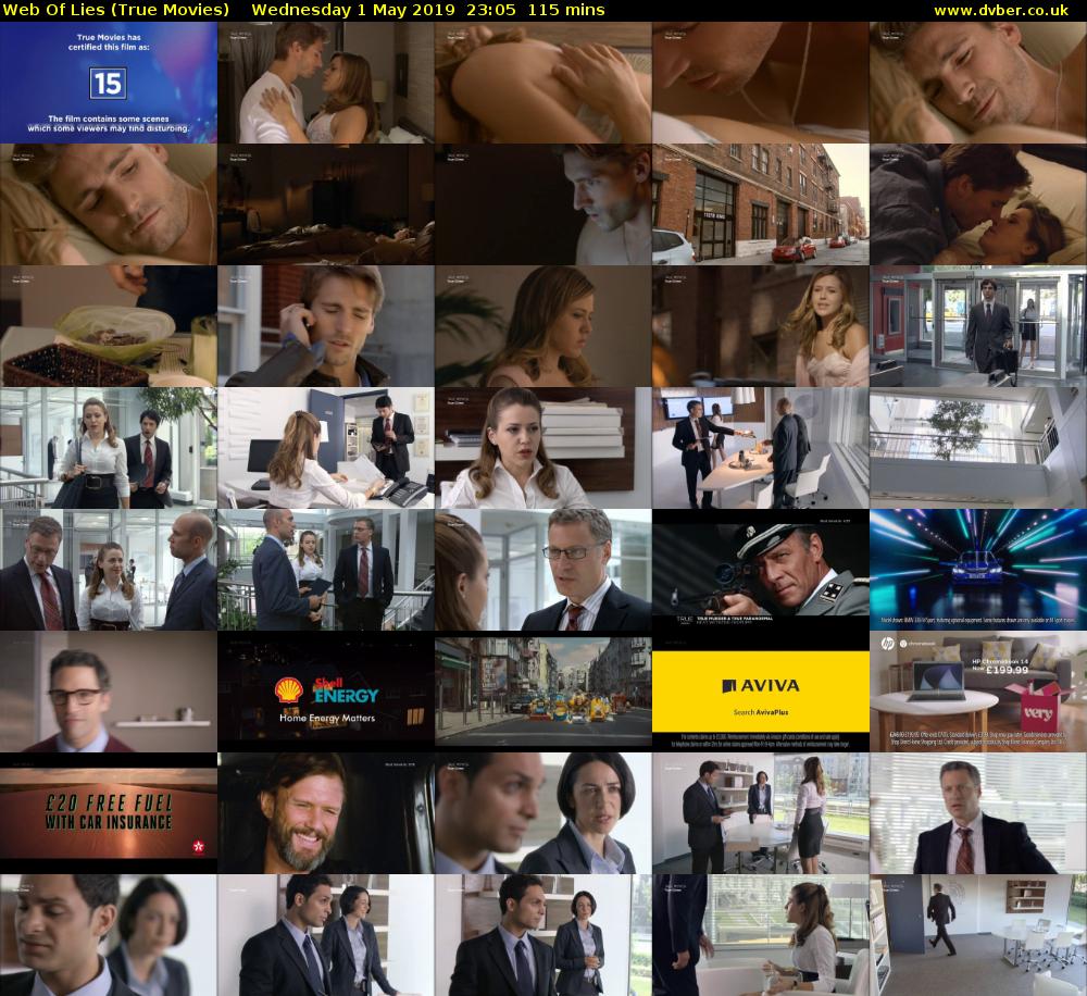 Web Of Lies (True Movies) Wednesday 1 May 2019 23:05 - 01:00